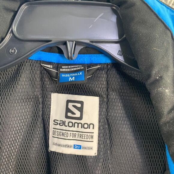 Salomon Ski Snowboard Jacket Womens Advanced Skin Dry 20K Waterproof Windproof - Picture 2 of 16